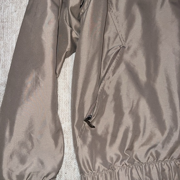 Grand Slam Jacket Adult Large Tan Khaki Windbreaker - Picture 3 of 3